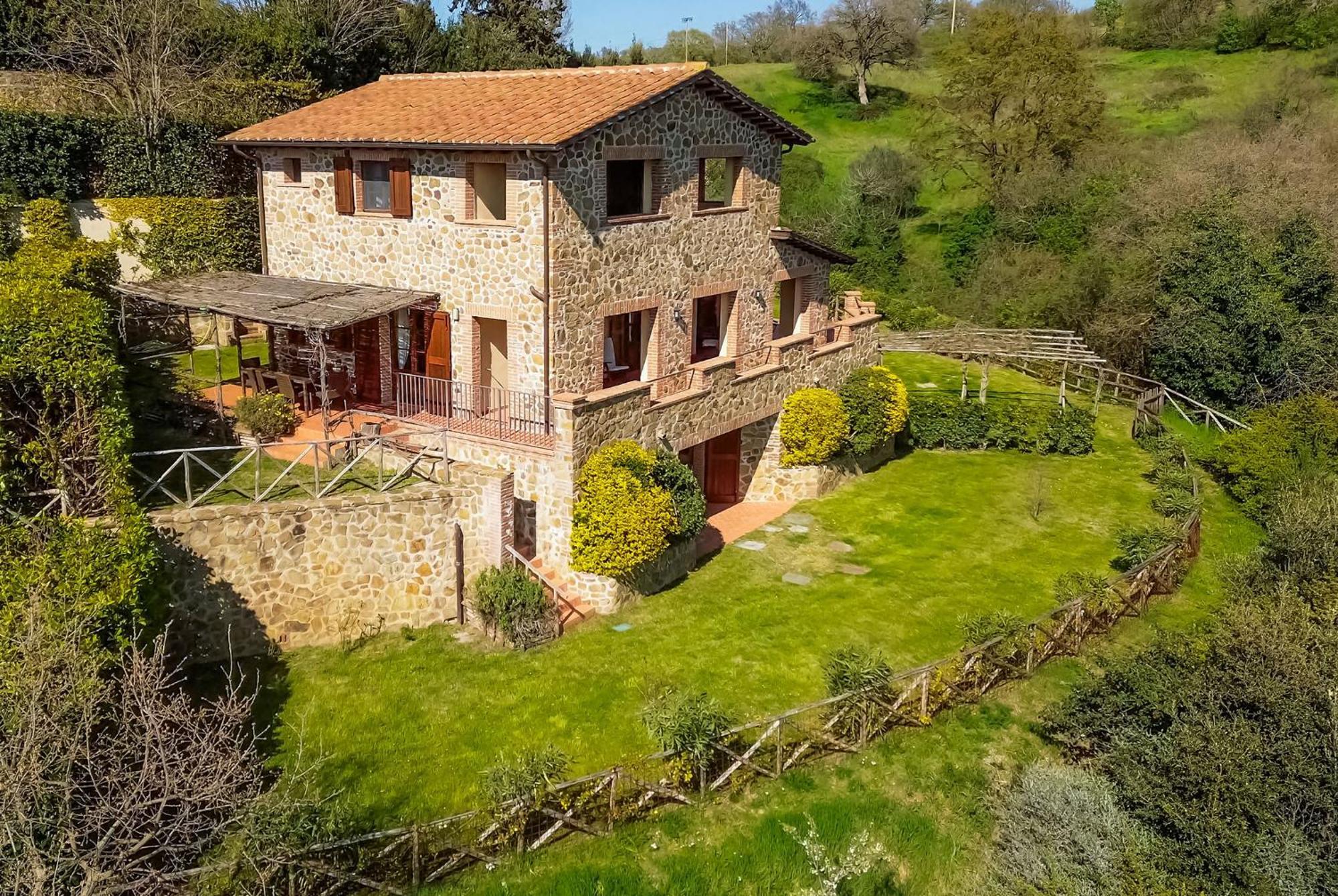 Home With A View In Scansano, Tuscany Exteriér fotografie