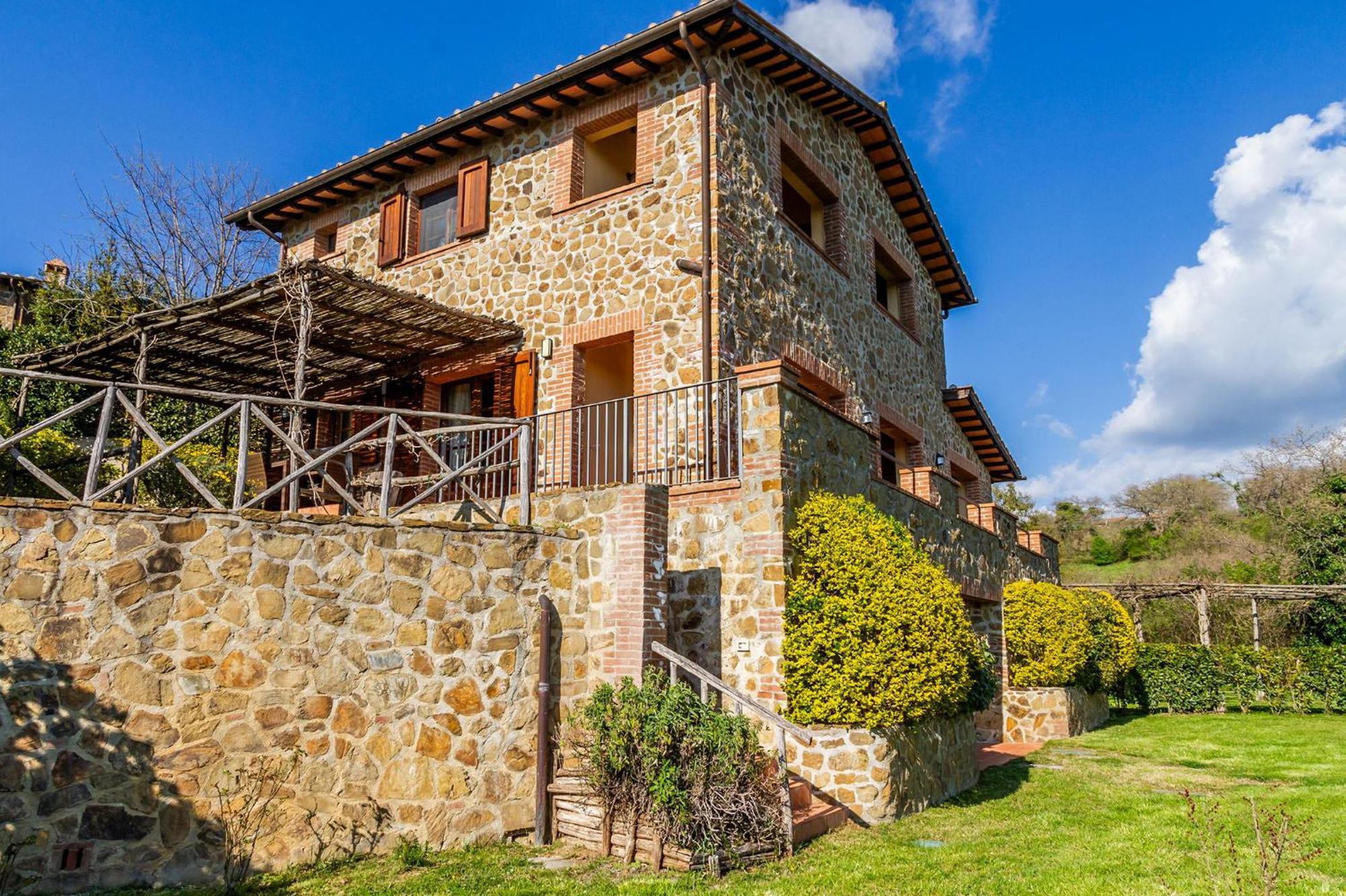 Home With A View In Scansano, Tuscany Exteriér fotografie