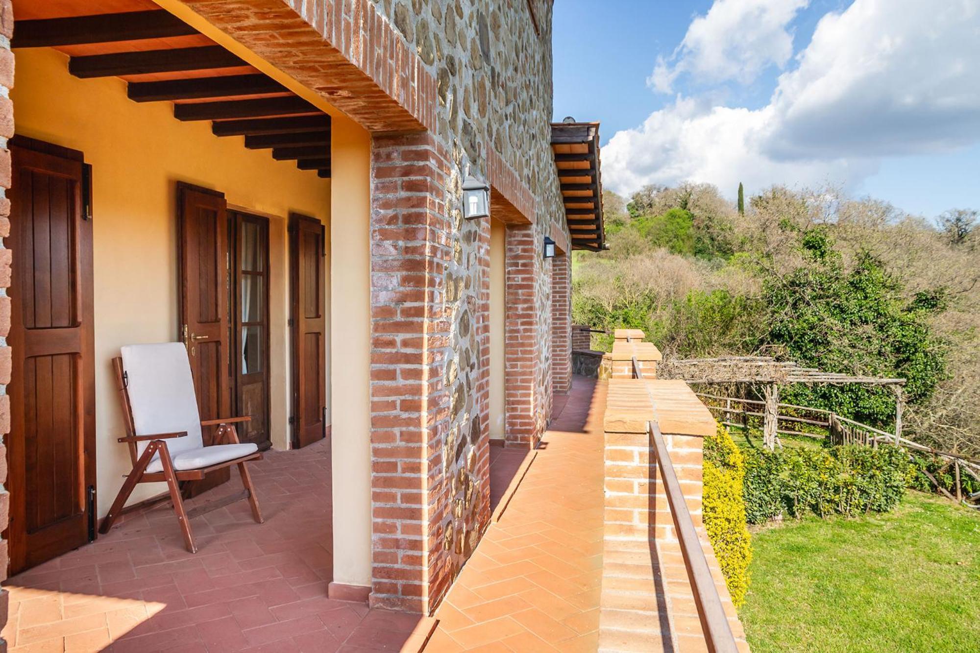 Home With A View In Scansano, Tuscany Exteriér fotografie