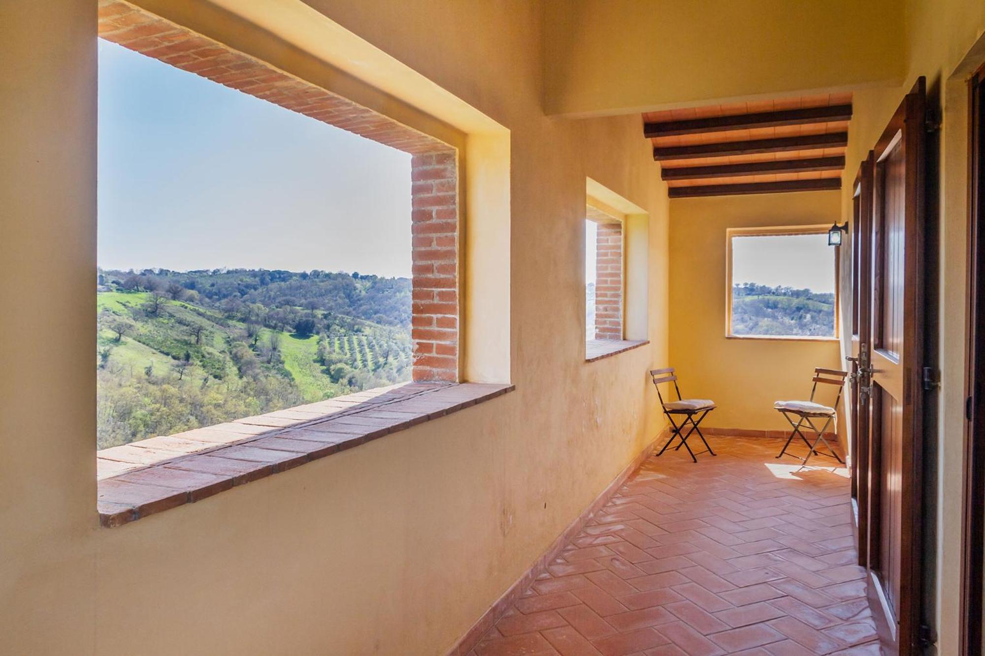 Home With A View In Scansano, Tuscany Exteriér fotografie