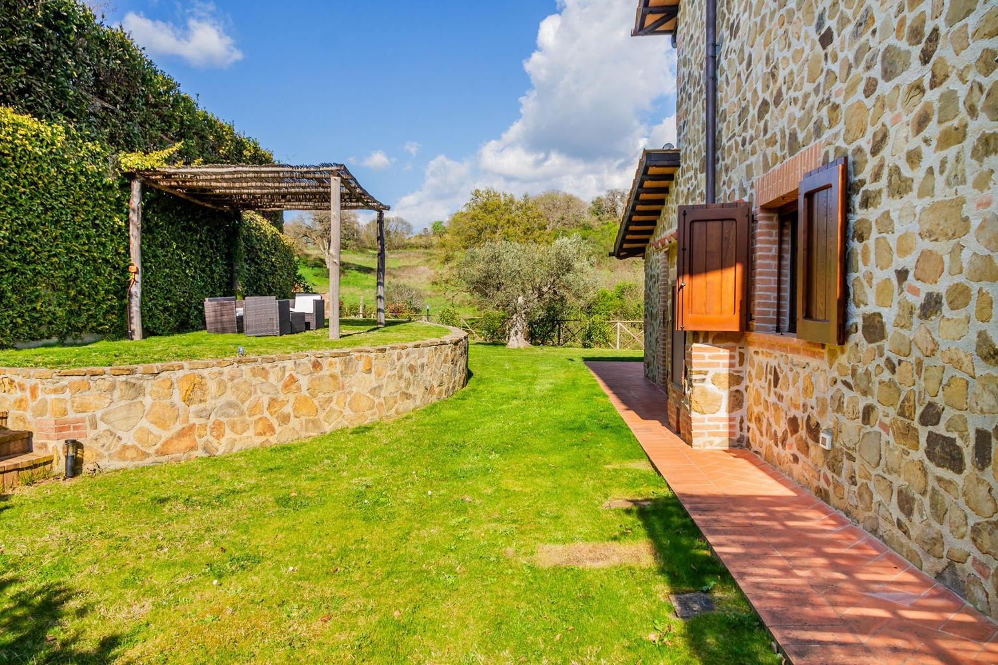 Home With A View In Scansano, Tuscany Exteriér fotografie